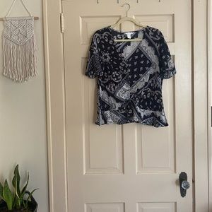 Cinched H&M Blouse